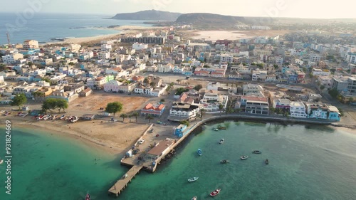 Morning in Sal Rei, Boavista, Cape Verde
