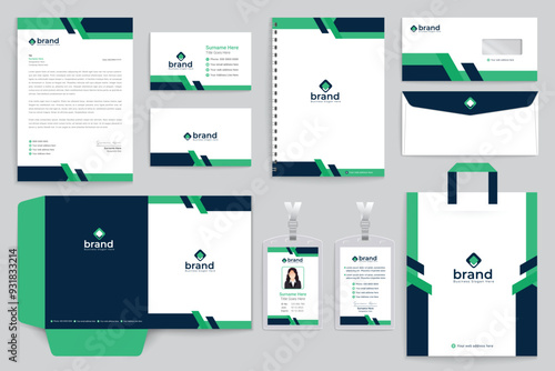 Creative and professional stationery template