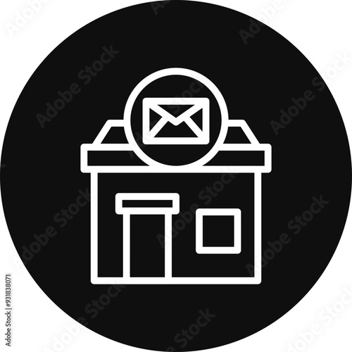 Post Office Vector Icon Design