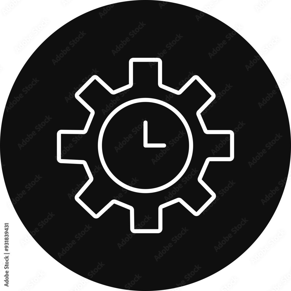 Time Management Vector Icon Design Time Management Vector Icon Design