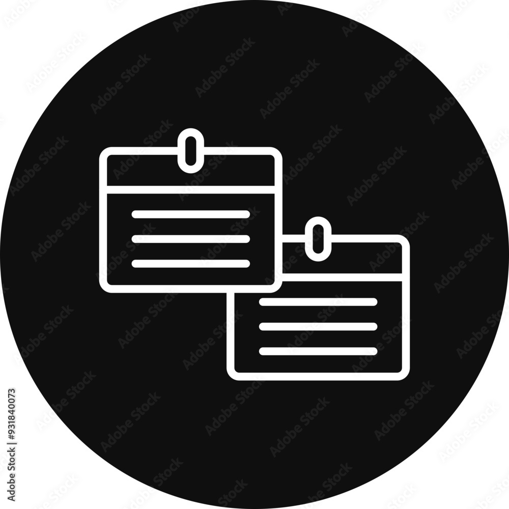 Sticky Note Vector Icon Design Sticky Note Vector Icon Design