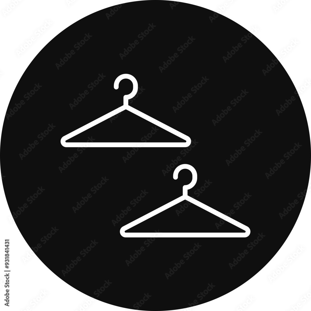 Hanger Vector Icon Design Hanger Vector Icon Design