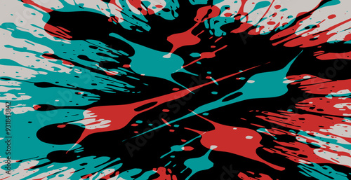 Abstract pattern. Illustration for printing on wall decorations. For use in graphics.