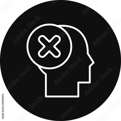 Emptiness Vector Icon Design