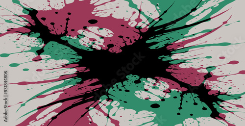 Abstract pattern. Illustration for printing on wall decorations. For use in graphics.