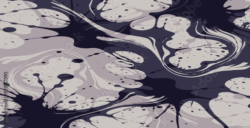 Abstract pattern. Illustration for printing on wall decorations. For use in graphics.