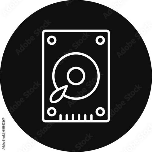 Hdd Vector Icon Design
