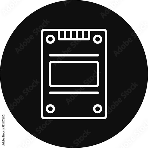 Ssd Vector Icon Design