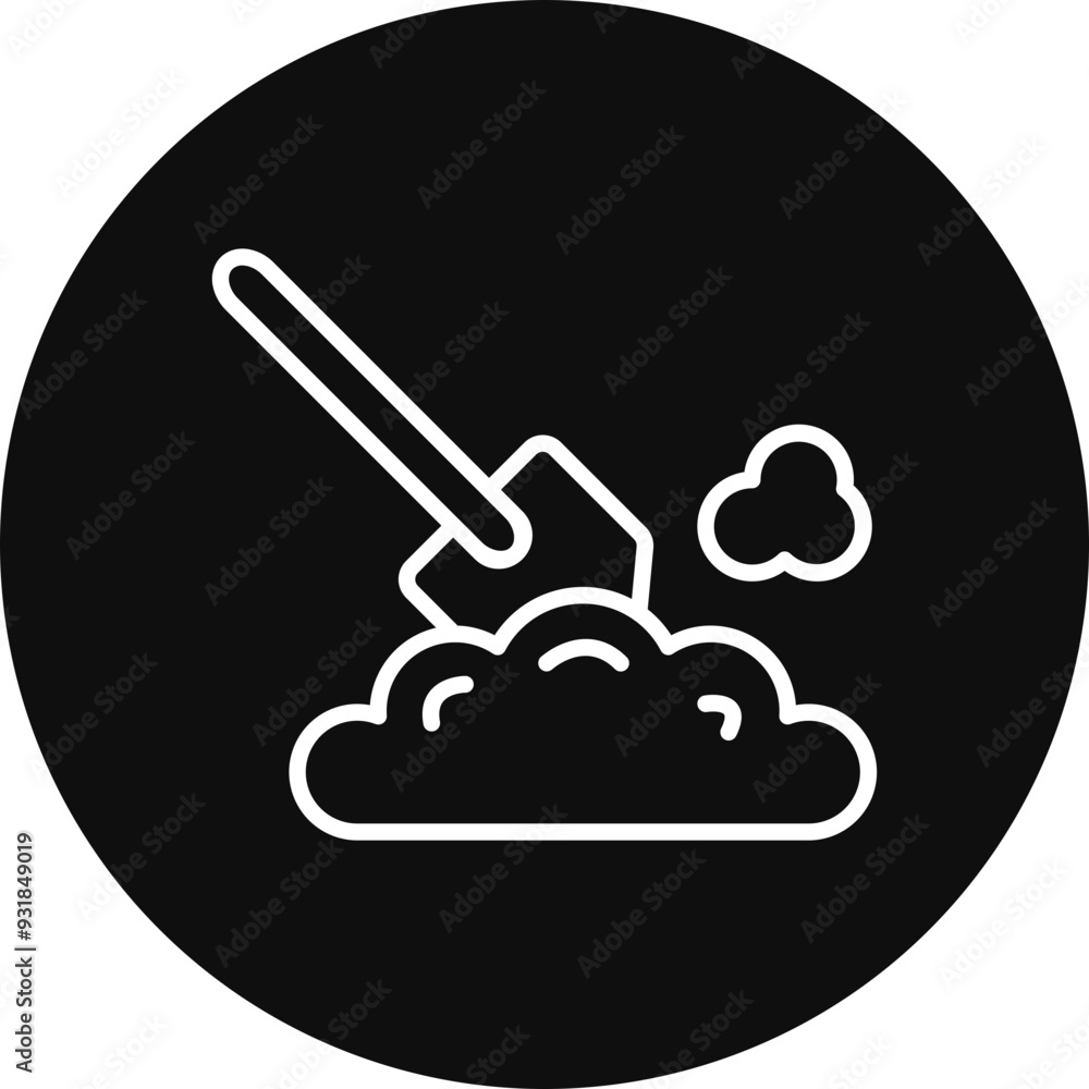 Digger Vector Icon Design Digger Vector Icon Design