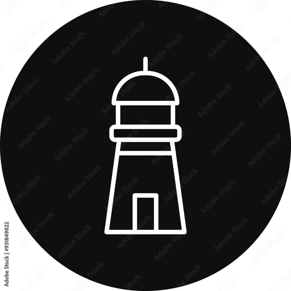 Lighthouse Vector Icon Design Lighthouse Vector Icon Design