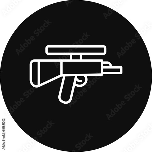 Sniper Vector Icon Design