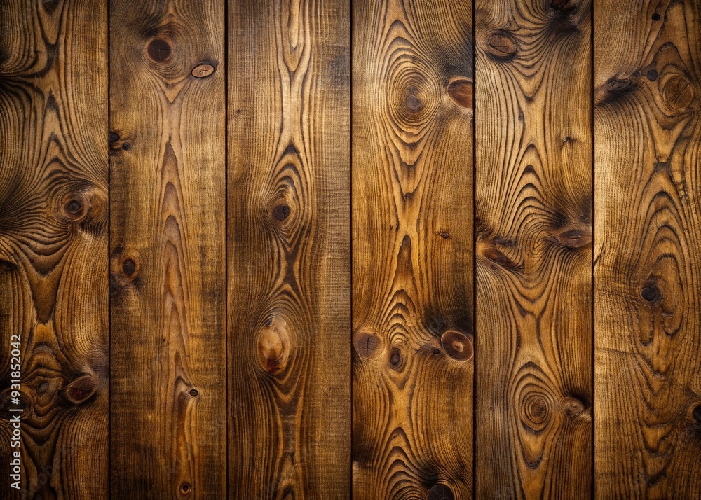 Rustic Woodgrain Oak Paneling - Moody, Textured, Warm Brown, Organic Rustic Woodgrain Oak Paneling - Moody, Textured, Warm Brown, Organic