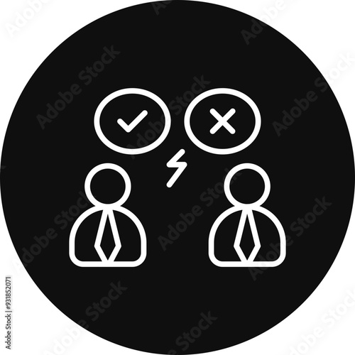 Argument Vector Icon Design