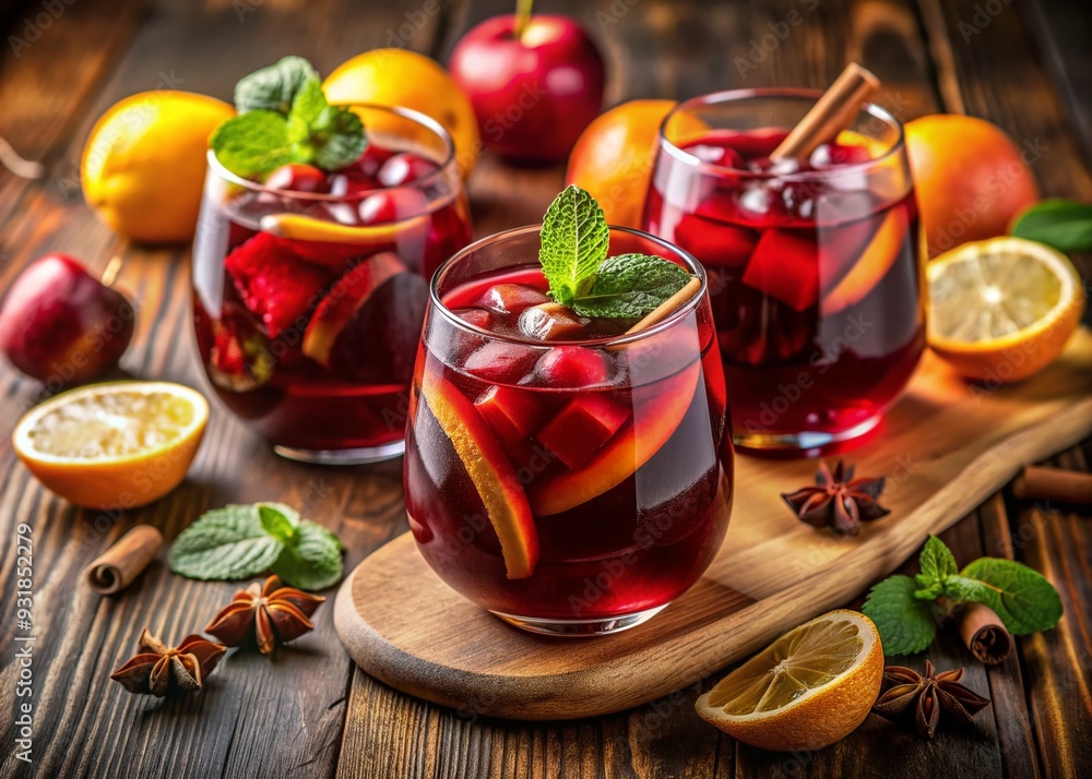 Sangria Serenade: A playful and festive combination of deep red and fruity notes, uplifting the spirit. Sangria Serenade: A playful and festive combination of deep red and fruity notes, uplifting the spirit.