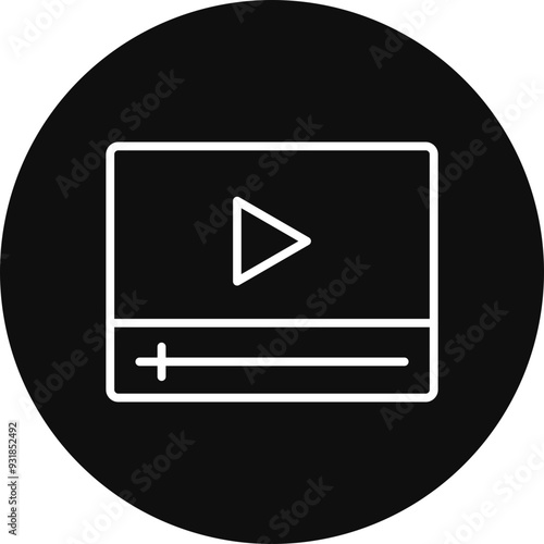 Play Vector Icon Design