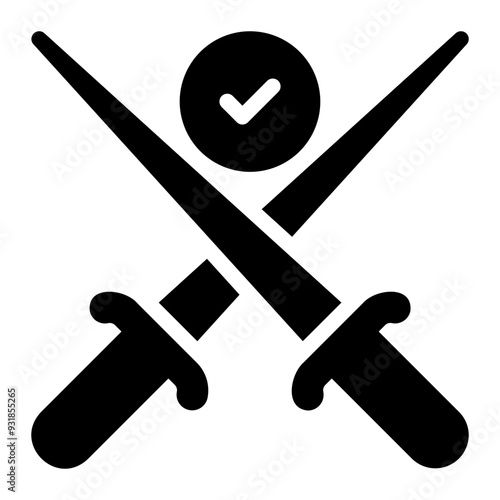 fencing glyph icon