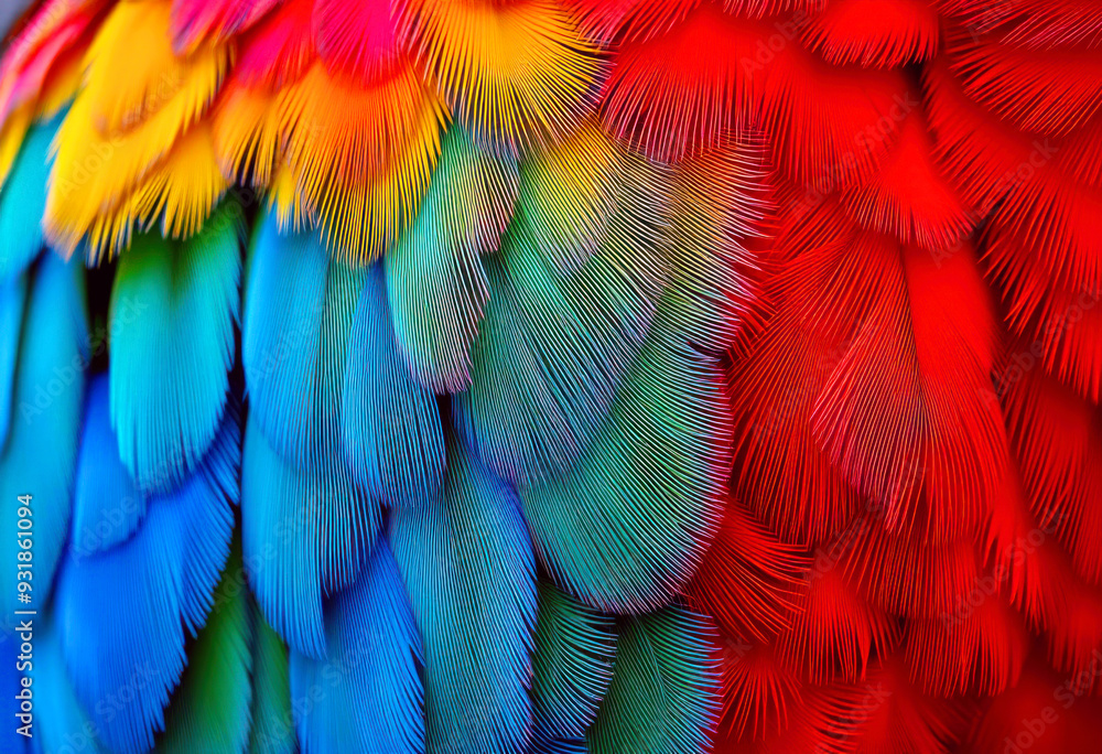 Obraz premium Bird Feather