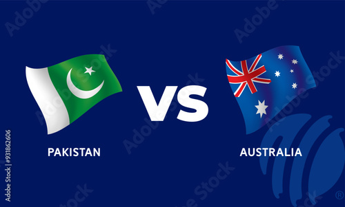 Pakistan VS Australia Cricket Match Template