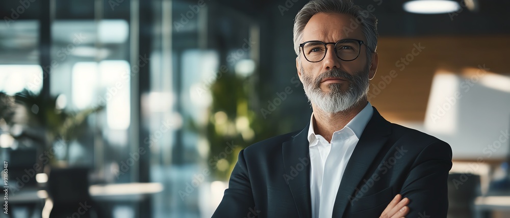 Fototapeta premium Professional Business Portrait with Confidence