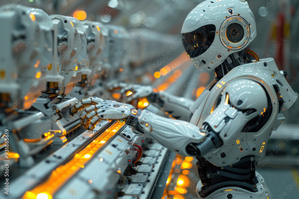 Humanoid AI robots manage advanced 3D printing Humanoid AI robots manage advanced 3D printing