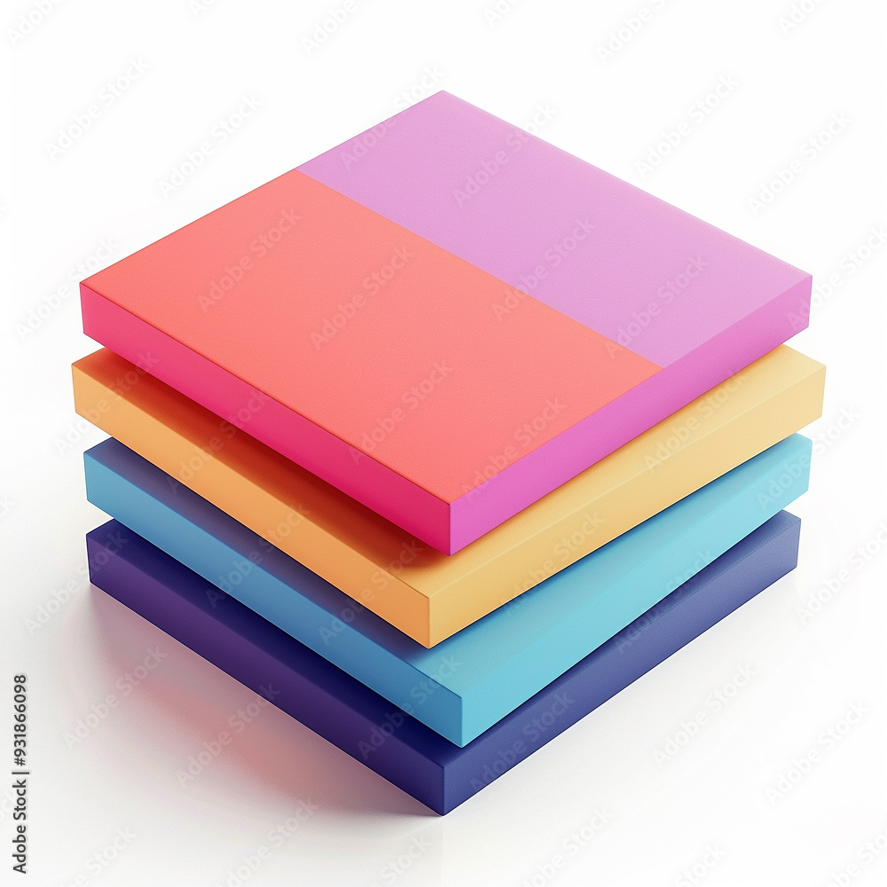 paper colors stack squares notes pads stationery pastels vibrant neat organized layers gradient office supplies clean bright pink orange yellow blue purple paper colors stack squares notes pads stationery pastels vibrant neat organized layers gradient office supplies clean bright pink orange yellow blue purple