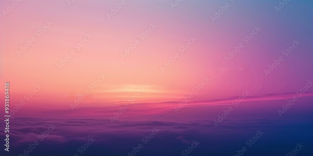 Fototapeta premium sky gradient background with tones from dawn to dusk