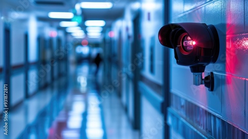 CCTV cameras inside the school Safety and security measures