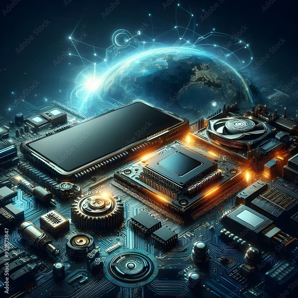 Fototapeta premium Cyber Monday Design, AI generated