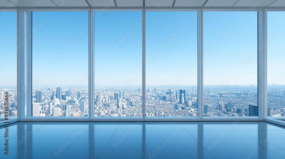 Office rental with panoramic city views, office rental location, inspiring workspace in a high-rise building Office rental with panoramic city views, office rental location, inspiring workspace in a high-rise building