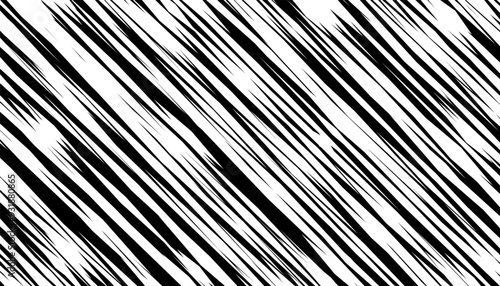 Black and white diagonal grunge pattern. Sharp safari pattern for background and design element. Vector Format Illustration 