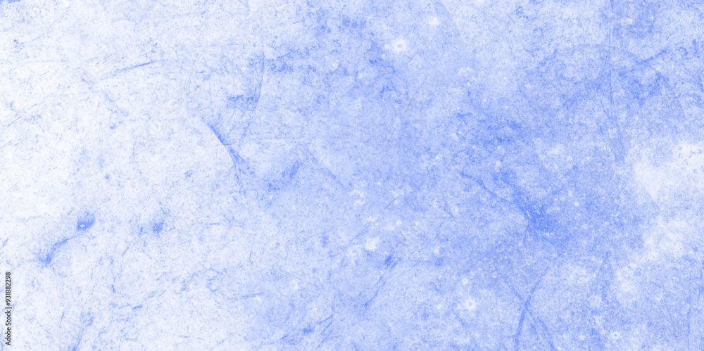 Obraz premium White and blue abstract art background grunge paper canvas. watercolor splash ston background. abstract frozen snow ice surface design grunge texture nature merbel for creative template background. 
