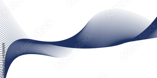 background design with diagonal Dark Blue line pattern. Vector horizontal template for digital lux business banner,