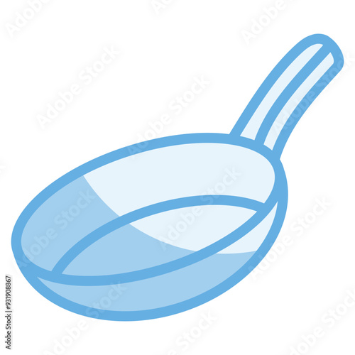 Frying Pan Icon Element For Design