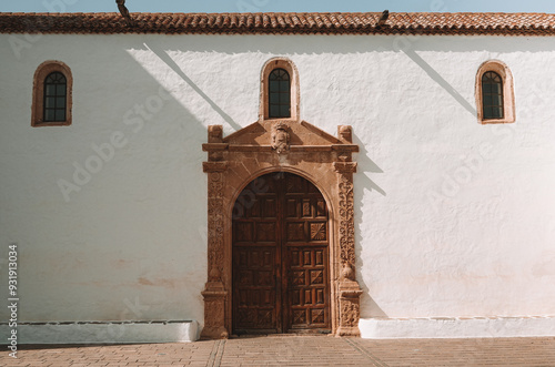 Iglesia de Santa Maria en Betancuria Fuerteventura Islas Canarias photo