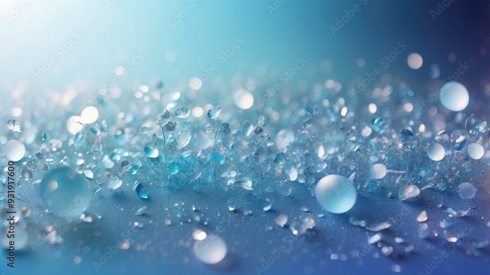 Light blue gradient with light sparkles, cheerful and dreamy.- Light blue gradient with light sparkles, cheerful and dreamy.-