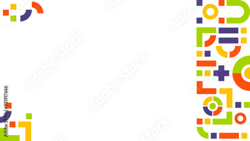super graphic abstract style shape vector