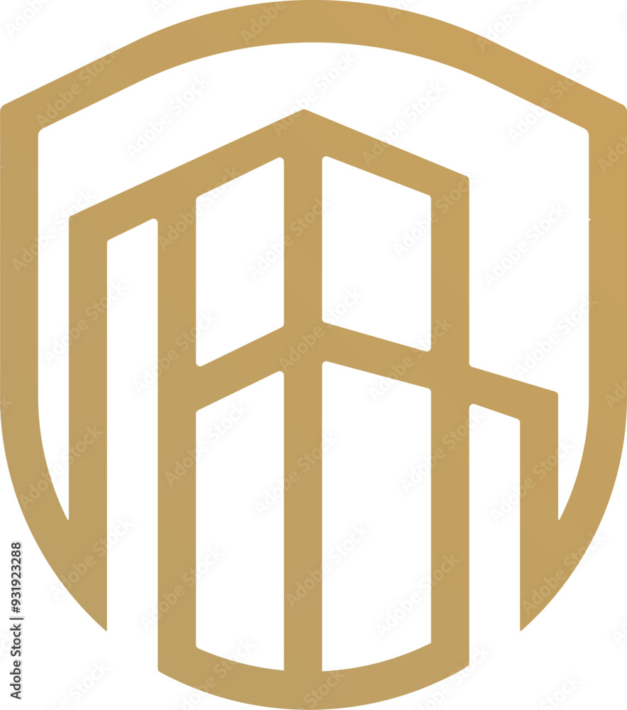 Luxury Real estate logo design. House logo design.  Property business logo design. Tower logo Design. Property, Financial, Technology logo design.