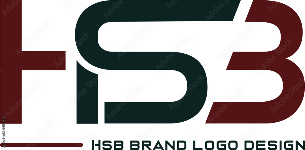 Creative HSB logo design. Simple BSH logo vectors. Alphabet HS vectors. Abstract HB icon monogram. SB logo design royalty Creative HSB logo design. Simple BSH logo vectors. Alphabet HS vectors. Abstract HB icon monogram. SB logo design royalty