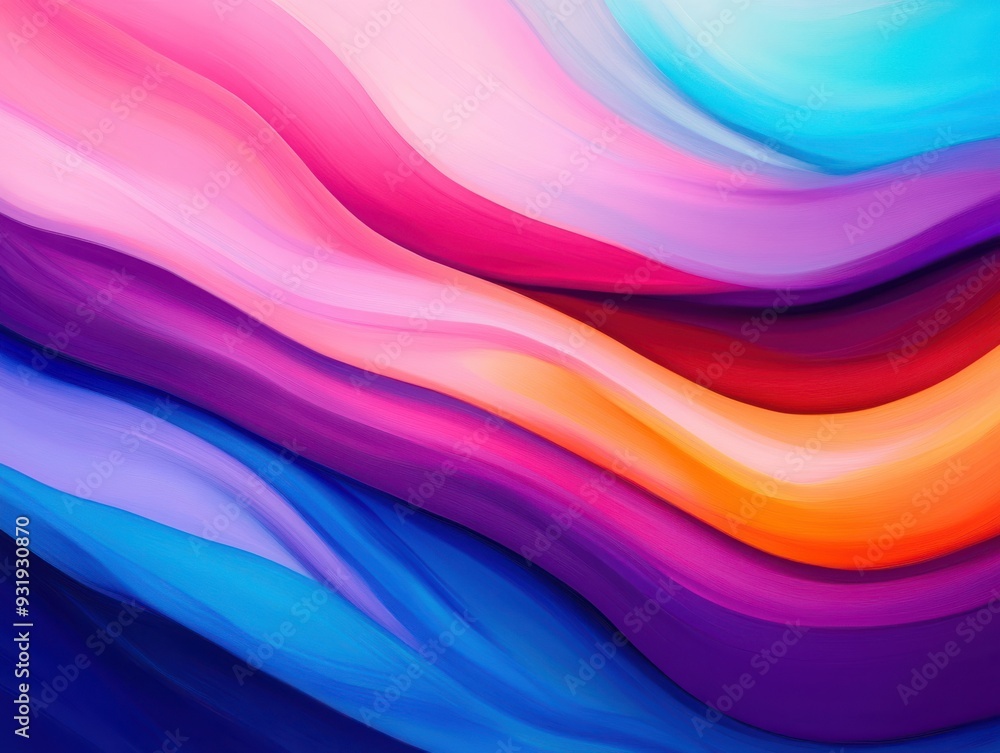 Vibrant abstract waves of color create a dynamic and lively background, ideal for artistic and creative projects. Vibrant abstract waves of color create a dynamic and lively background, ideal for artistic and creative projects.