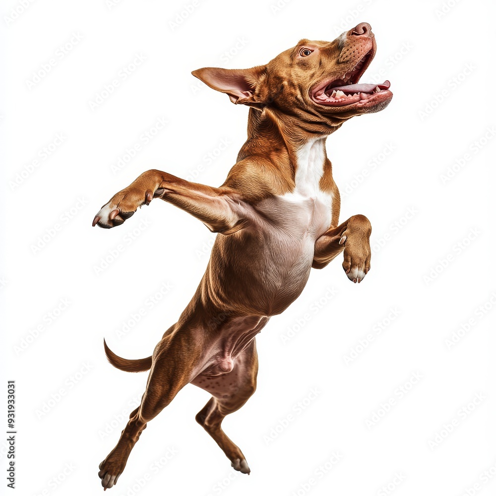 An isolated Staffordshire Bull Terrier dog with a transparent background An isolated Staffordshire Bull Terrier dog with a transparent background