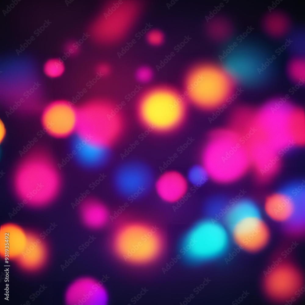 Abstract Neon Bokeh Background
Abstract Neon Bokeh Background