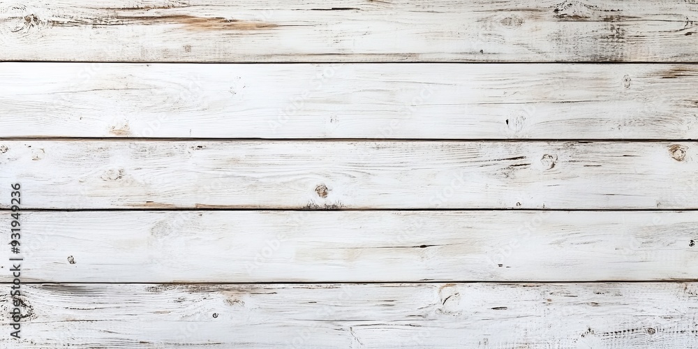 Obraz premium White Washed Wood Texture Background , top view shot high quality Detail of a white wooden wall with a linear relief texture, White Wood Background .shabby chic background of shabby wooden planks.
