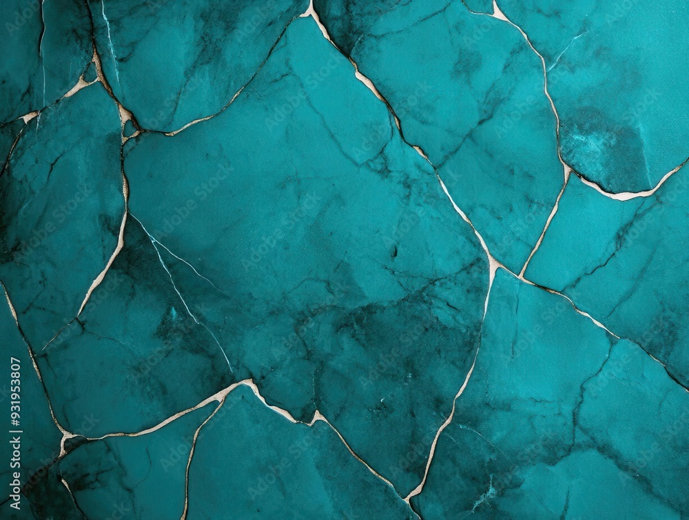 Elegant turquoise texture with subtle cracks and a glossy finish, perfect for modern designs and artistic backgrounds. Elegant turquoise texture with subtle cracks and a glossy finish, perfect for modern designs and artistic backgrounds.