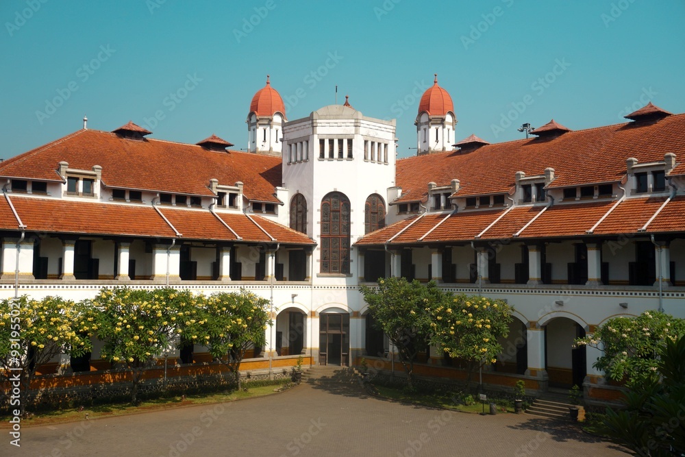 Lawang Sewu, an iconic building in the city of Semarang Lawang Sewu, an iconic building in the city of Semarang