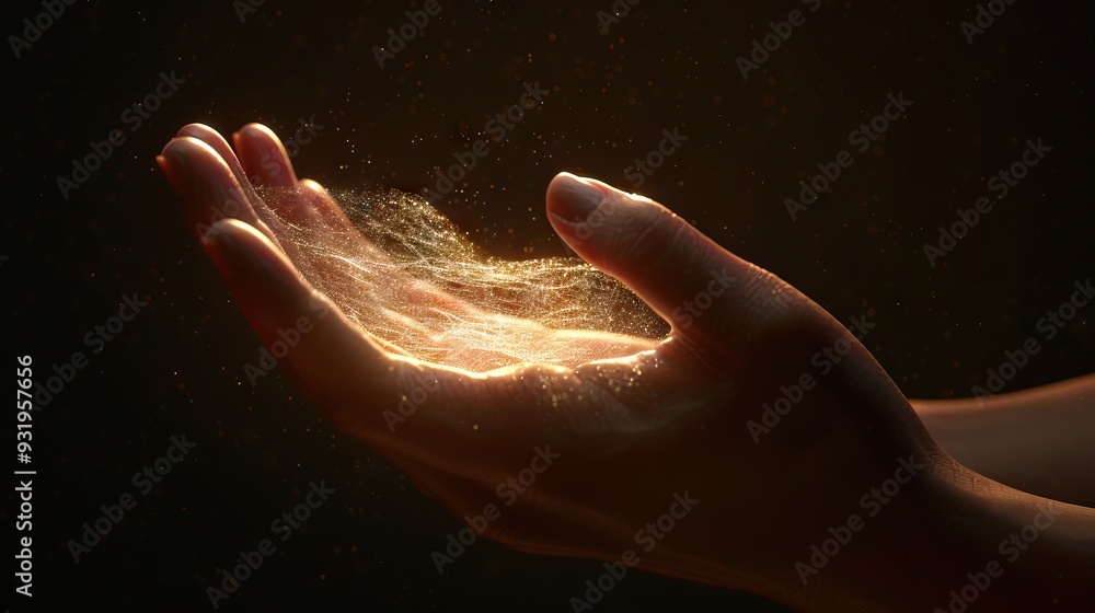 Light bulk in woman hand concept idea. Light bulk in woman hand concept idea.