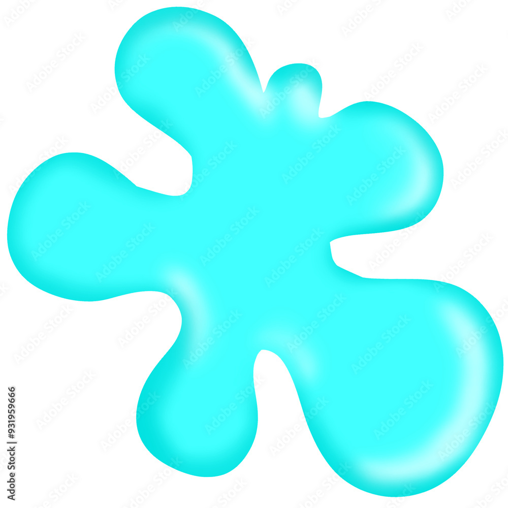 blue water drop element blue water drop element