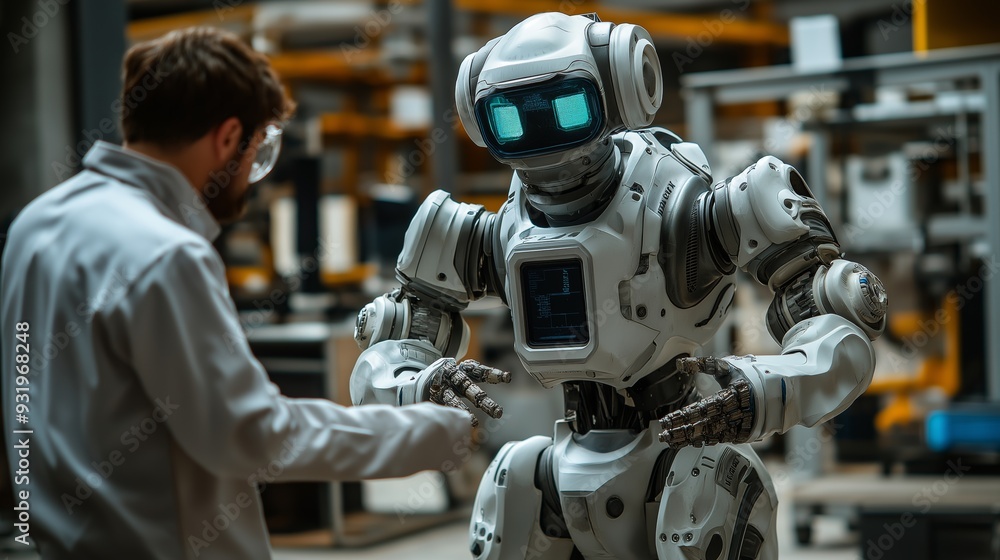 Fototapeta premium Robotics Testing Ground