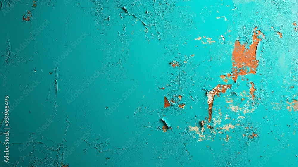 Fototapeta premium Grungy Blue Texture, a deep blue backdrop with a distressed finish, ideal for creative projects, offering a moody atmosphere and ample negative space for design elements.
