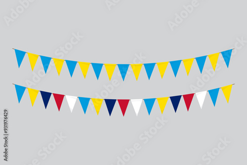 Albania ribbon flag