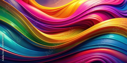 Abstract colorful background with vibrant hues and flowing shapes, abstract, colorful, background, vibrant, hues, flowing